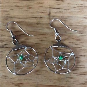Dream catcher earrings